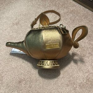 Stitch shoppe by loungefly Disney Aladdin genie lamp cross body bag